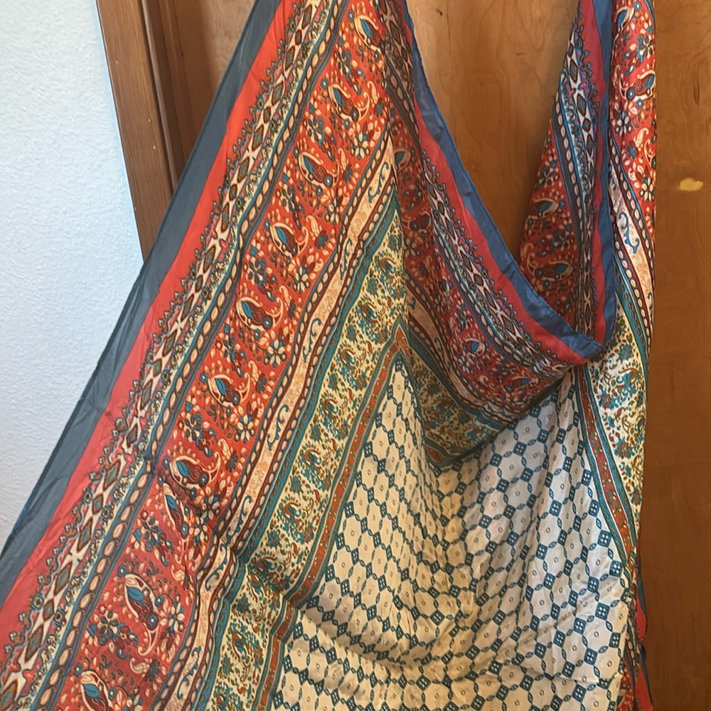 Gorgeous Johnny Was silk scarf
